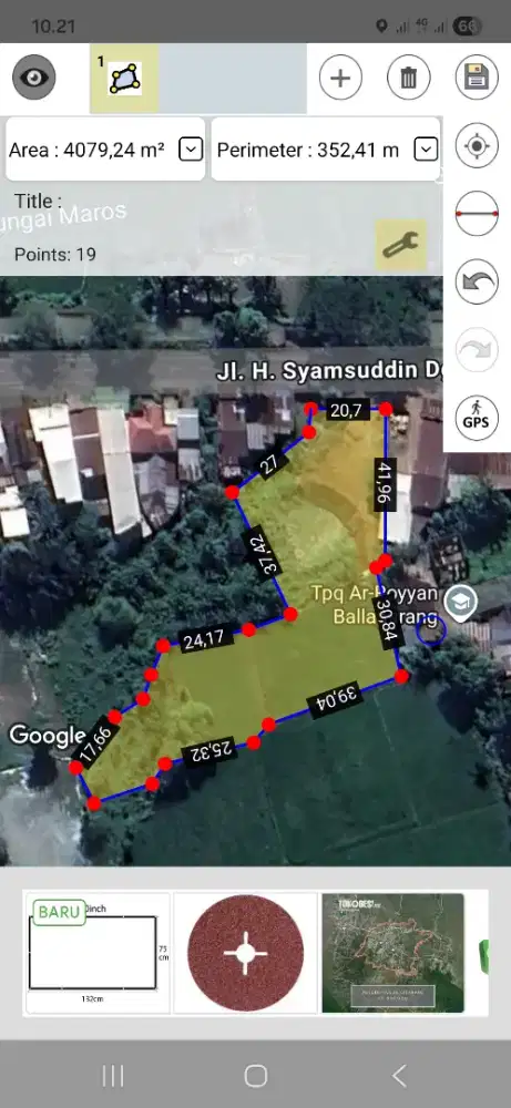 Jual lokasi pinggir jalan