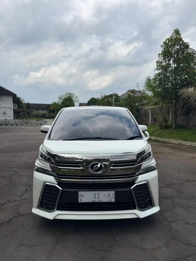 Vellfire ZG Audioless 2015 istimewa