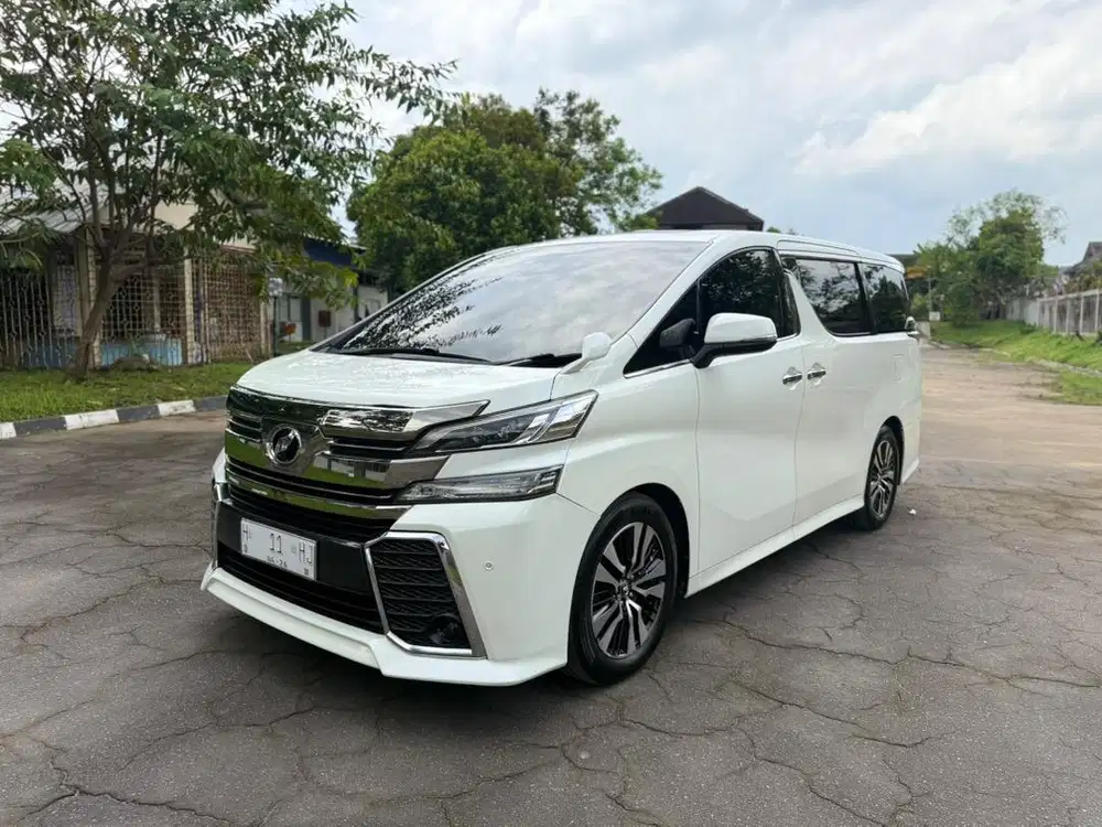 Vellfire ZG Audioless 2015 istimewa