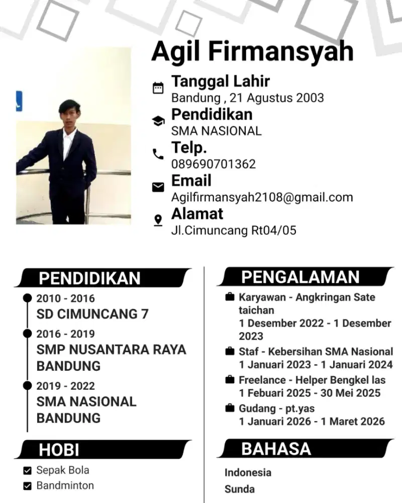 INFO LOKER APA SAJA