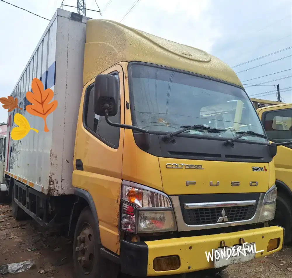 Mitsubishi Colt Diesel 6ban Long PS125Long Box Besi 5.7mtr Bio Solar