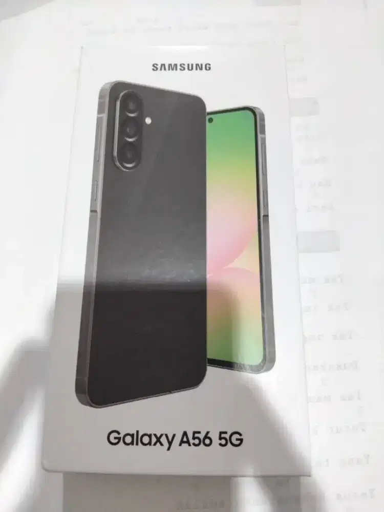 Samsung A56.  8/256gb.  Pembelian januari 2026.
