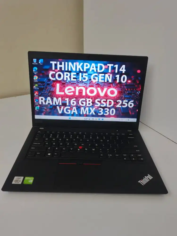 Lenovo ThinkPad T14 i5-10210U RAM 16GB SSD 256GB FHD MX330 Win11 Pro