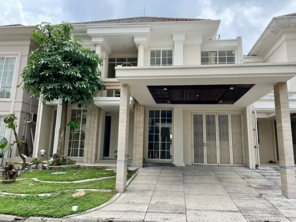 TURUN HARGA, RUMAH PAKUWON INDAH BARAT LARITZ RITZWOOD, BAGUS