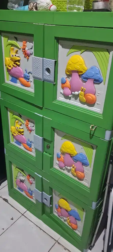 Lemari Plastik 3 susun