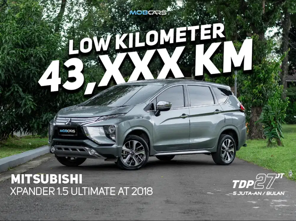 FREE BBM FULL TANK XPANDER 1.5 ULTIMATE AT 2018 GREY ABU ABU