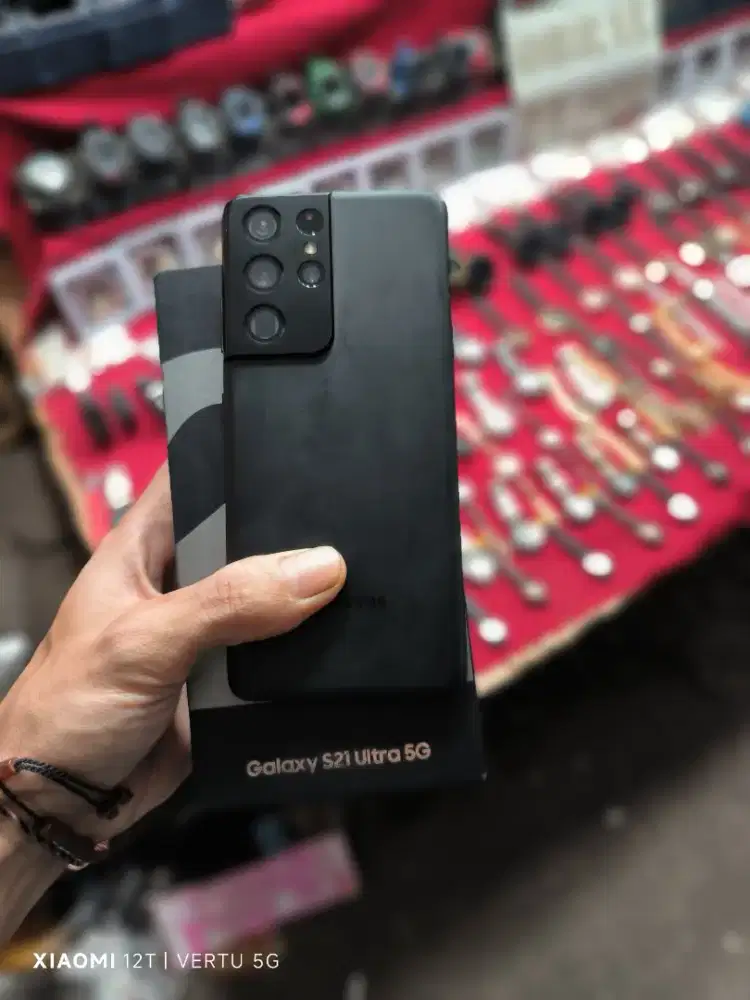 Samsung S21 Ultra 5G Fullset Ram12/256 Mulus No Minus