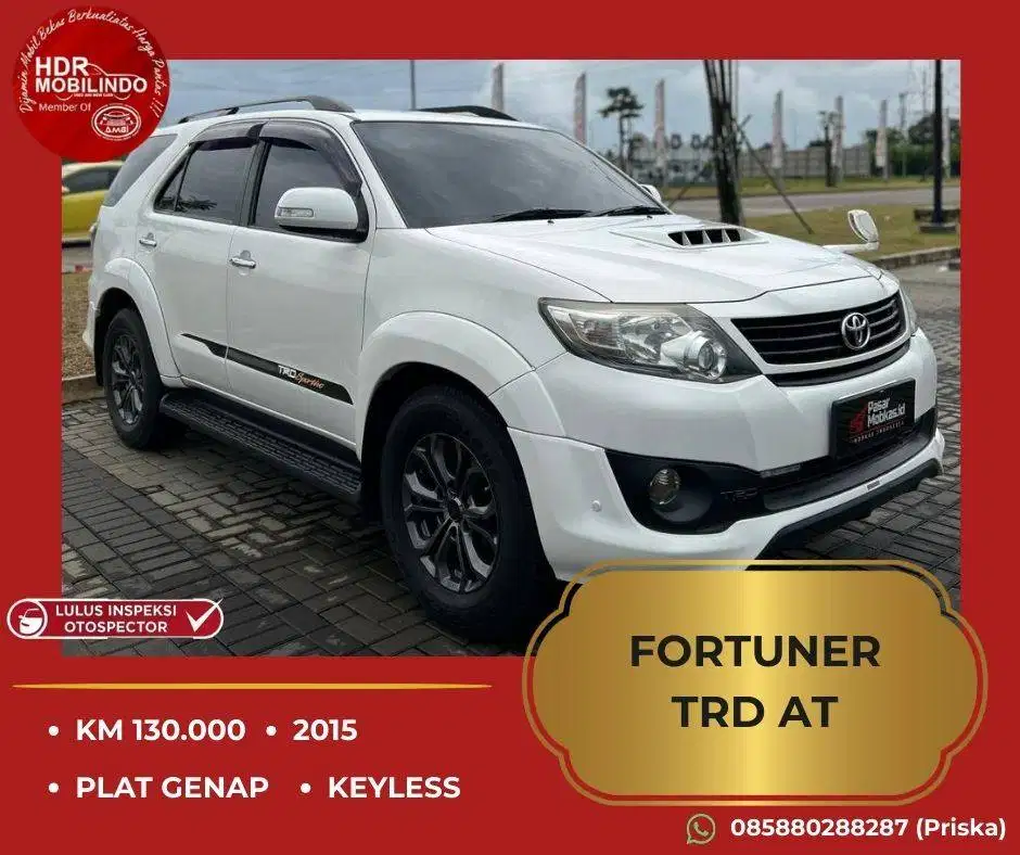 Toyota Fortuner TRD AT 2015