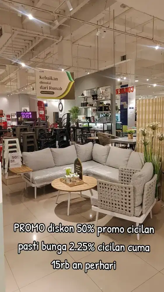 PROMO CREDIT SOFA NO DP BUNGA 0%