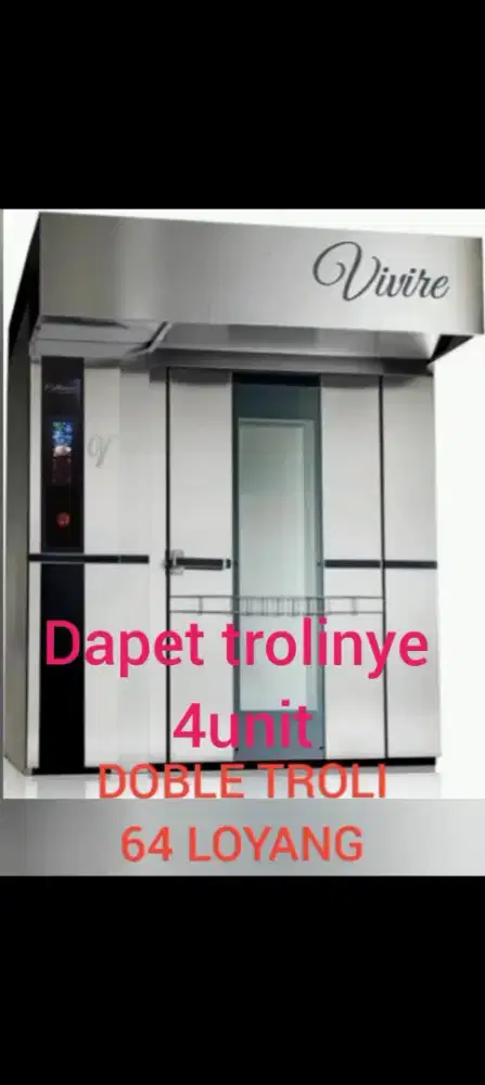 Terima pesanan oven rotary