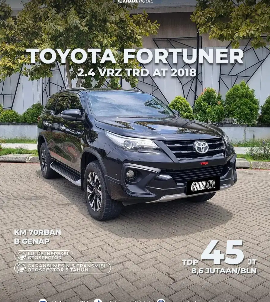 Fortuner 2.4 VRZ TRD AT Thn 2018