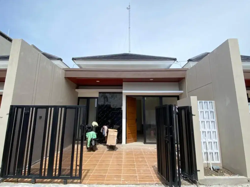 1 Unit Tersisa! Hunian Proses Bangun di Kalasan Sleman FREE Pagar + Waterheater