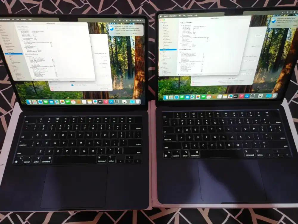 Macbook Air M3 iBox bh 100 8/256gb 13.6 inch 13 inc apple not m1 m2 m4