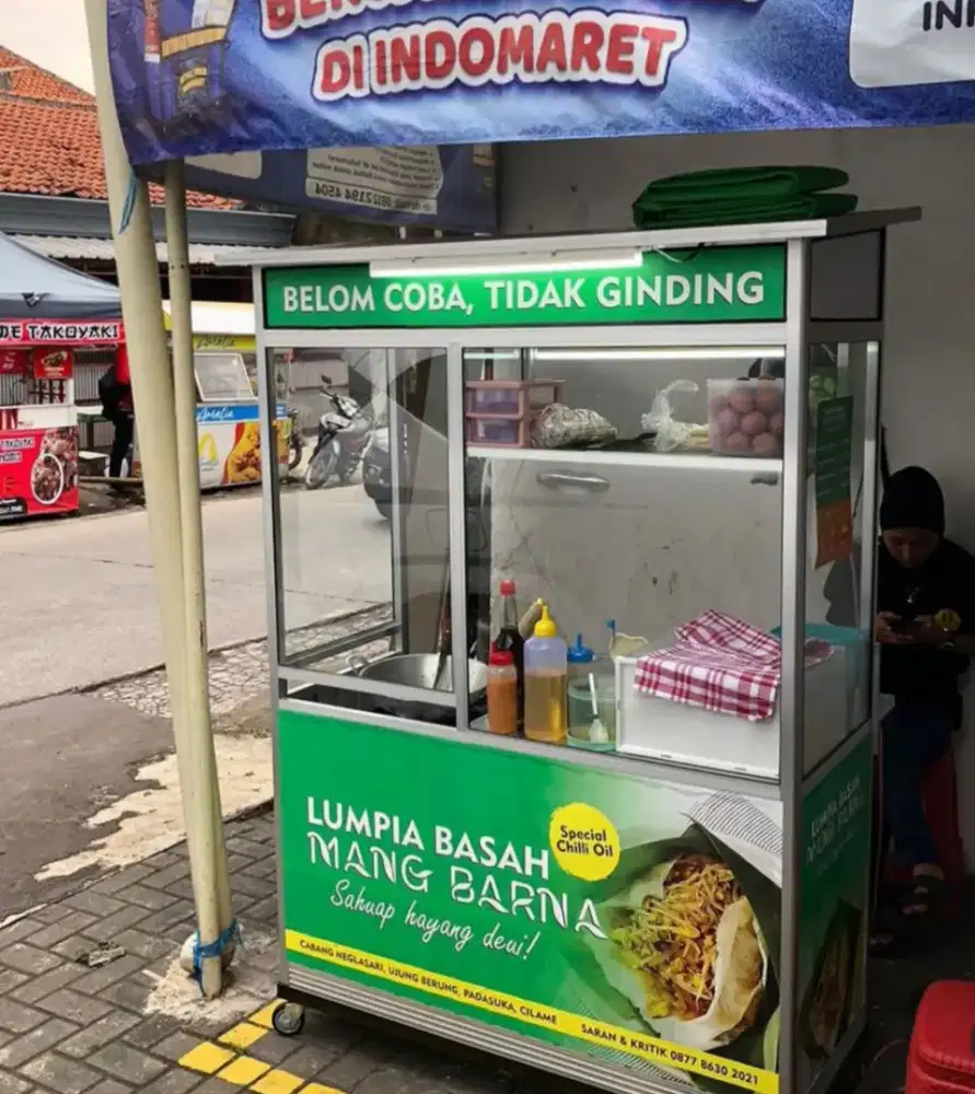 dijual gerobak masih bagus