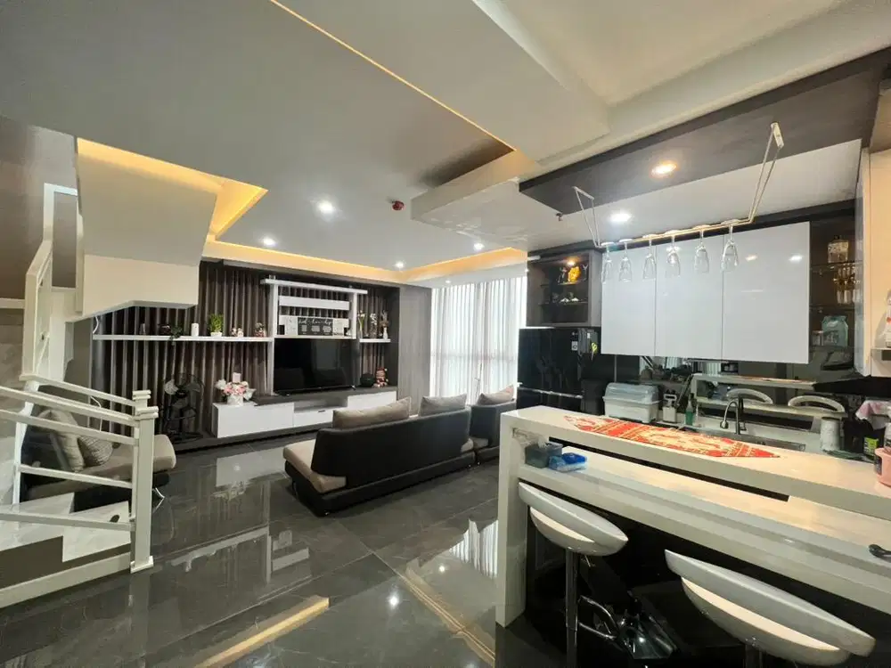 Disewa penthouse puri park view lt 27