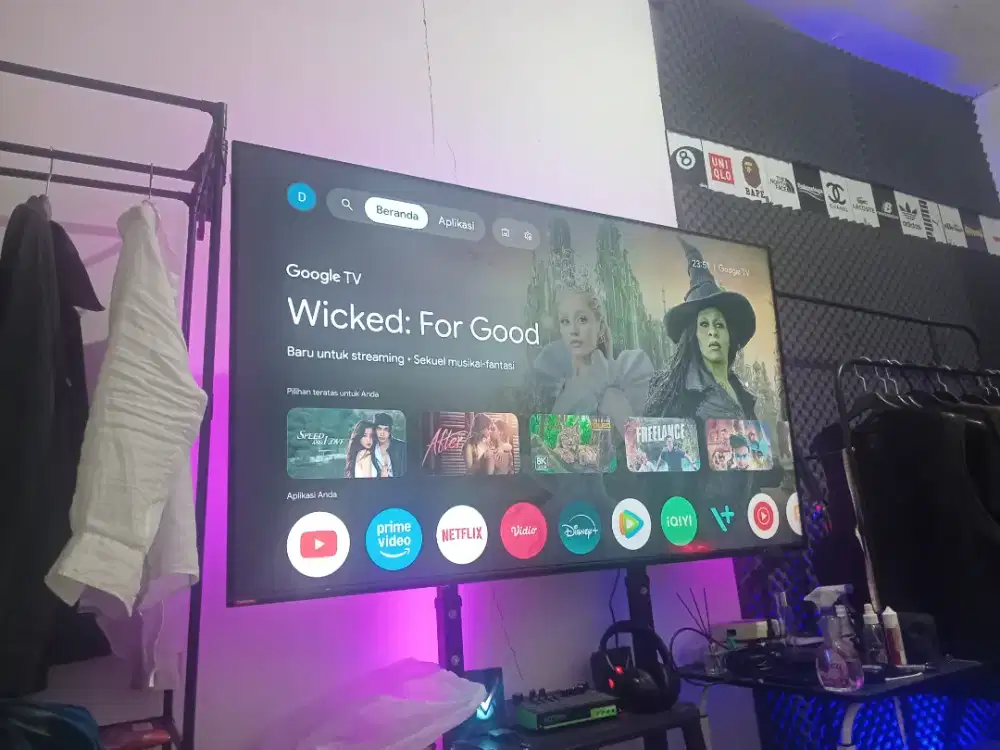 Google tv changhong 65in