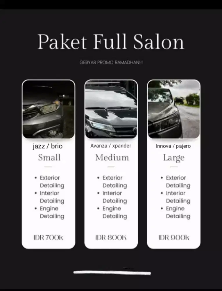 Premium coating & poles / detailing