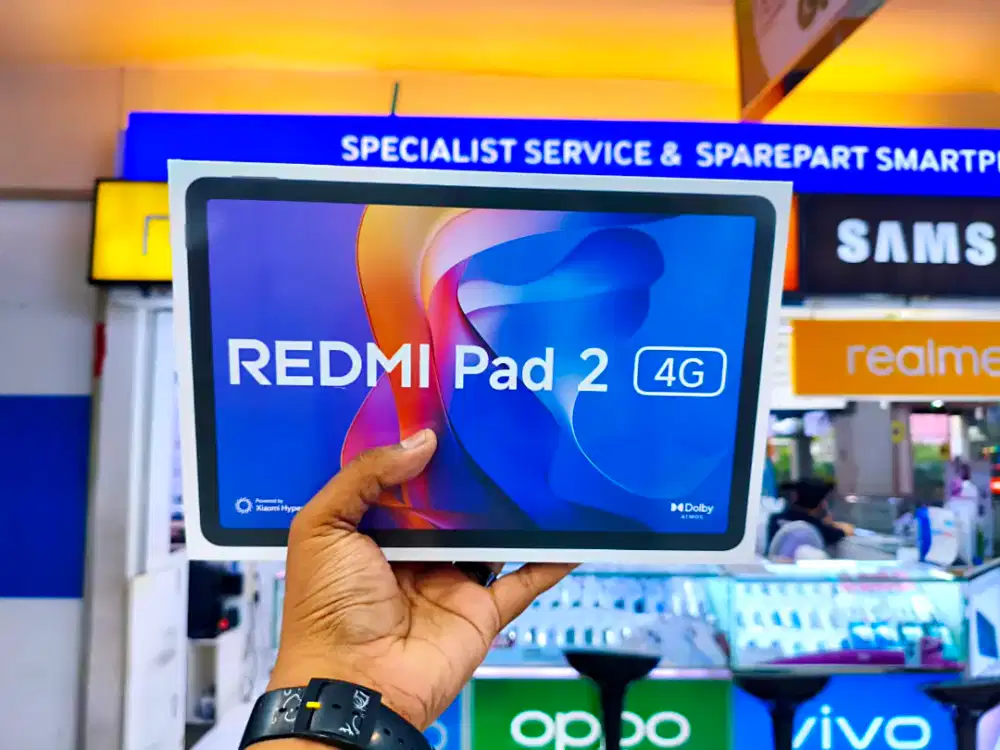 REDMI PAD 2 6/128GB 4G LTE !! SUPPORT WIFI DAN SIM !!