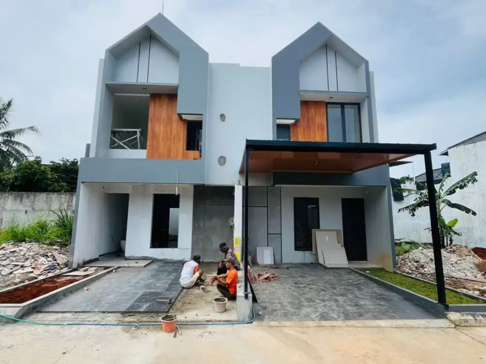 Rumah 2 Lt SIAP HUNI TANPA DP FREE ALL IN pengasinan Depok