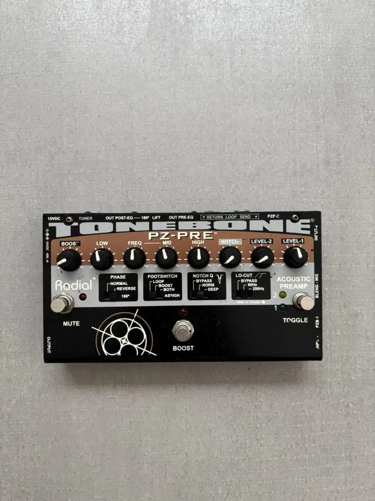 Radial PZ-Pre Preamp DI box