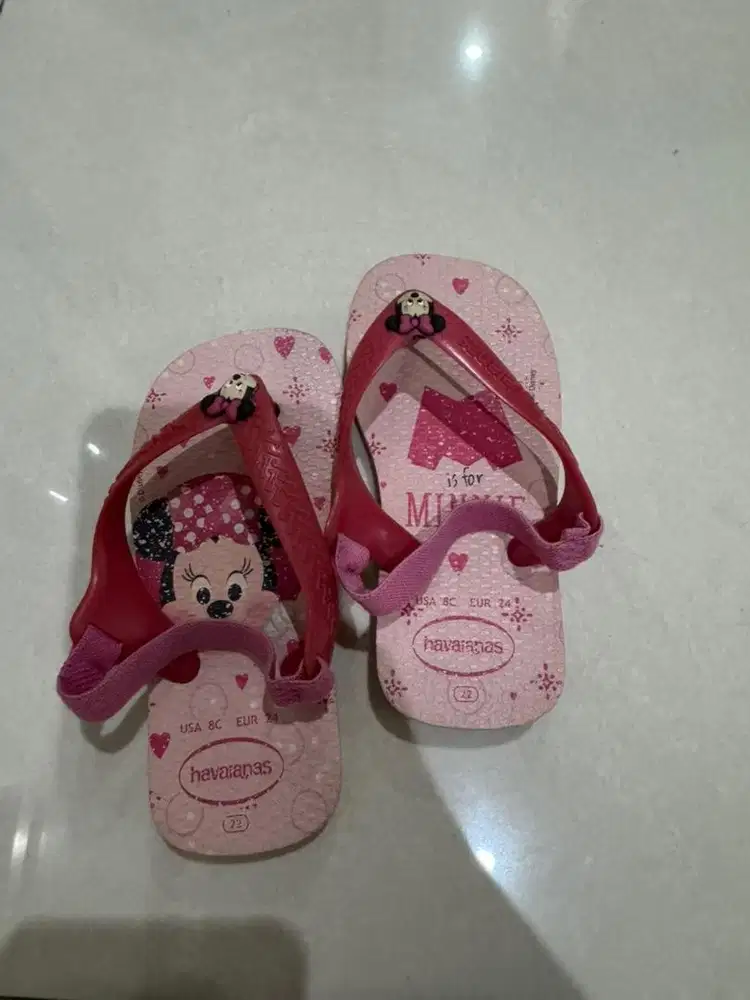 Sendal Anak Havainas Minnie Mouse