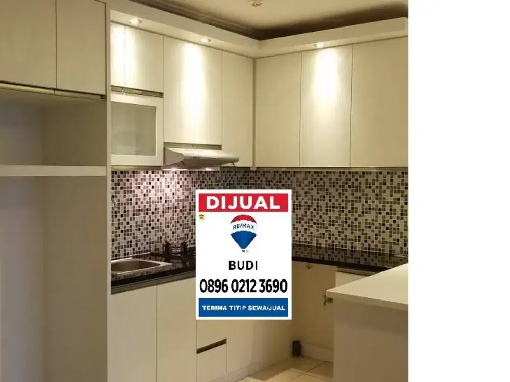 Dijual Apartemen City Home Moi Kelapa Gading Santa Monica Bay Lantai Sedang Free Semi Furnish LB 45 M2 Tipe 2 KT