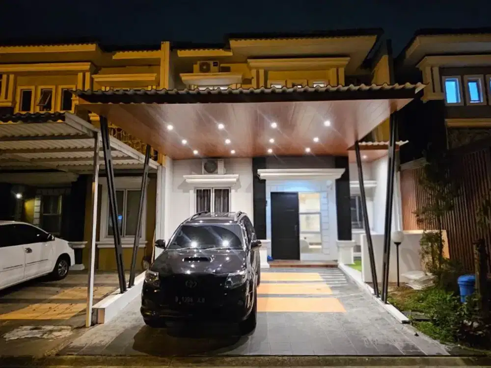 JUAL RUMAH FULL FURNISHED - CLUSTER FIORDINI - GADING SERPONG