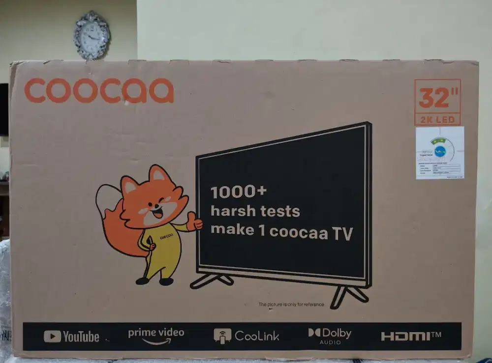 Tv Coocaa 32 inch Smart TV Garansi Resmi