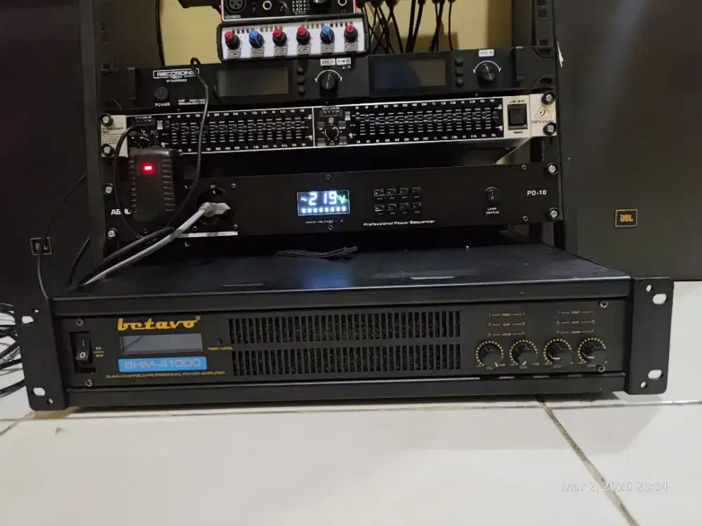 Power amplifier betavo BHM-4100