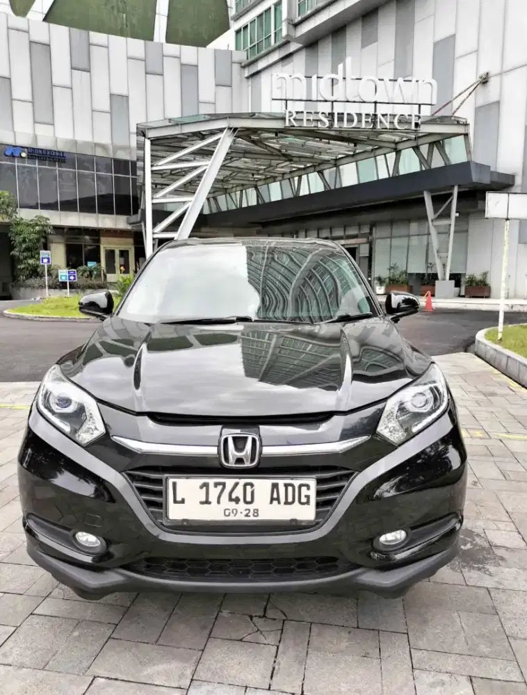 HONDA HRV E CVT 2018 HITAM MURAH MOBIL BERKUALITAS