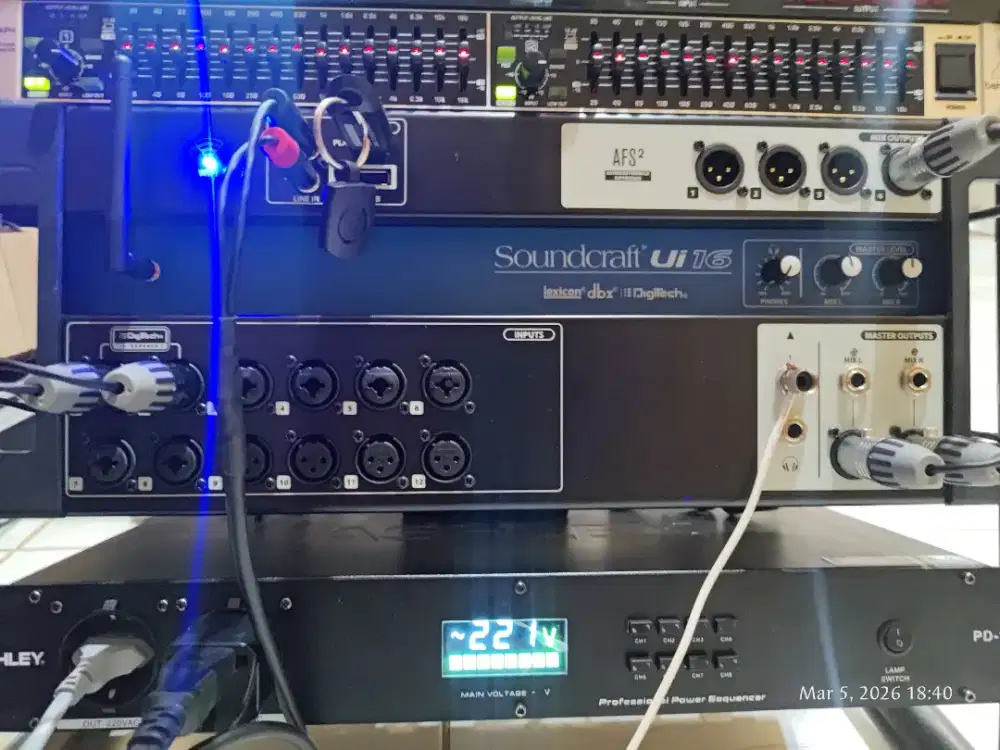 Mixer digital Souncraft Ui16