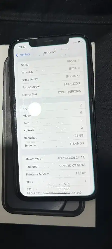 Iphone xr 128gb ibox