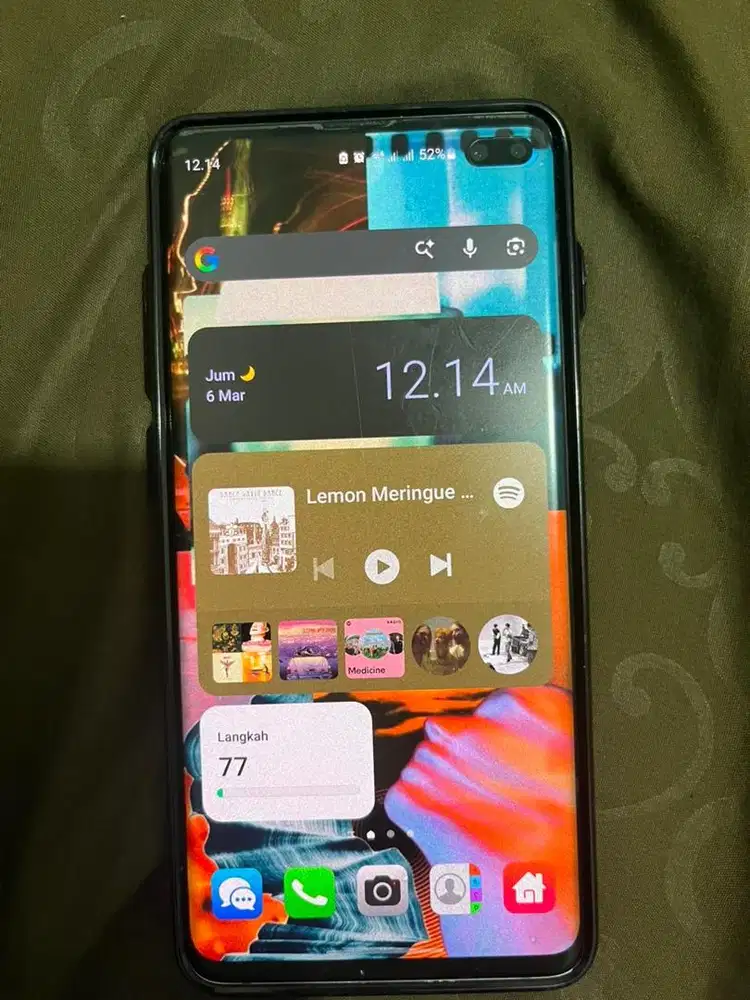 Jual hp samsung S10 plus