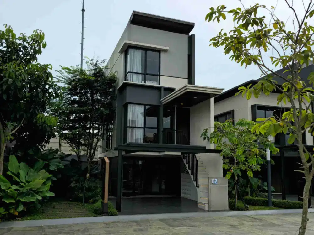 Rumah Dijual Park Serpong Tipe TreeTops Rumah 3 Lantai 3 KT By LippoLand DP 0%