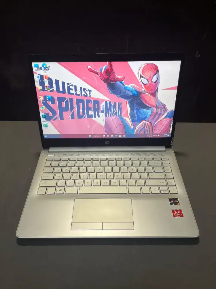 Dijual Hp 14s Amd Ryzen 3 - 3200U ( ram 8/ ssd 128 + HDD 1 tb )