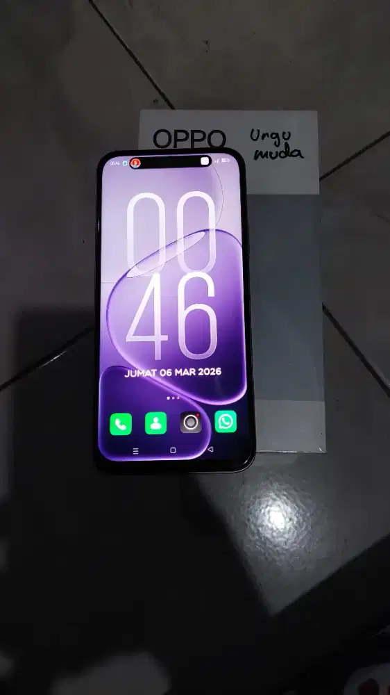 Oppo a6x 4/128 ungu muda