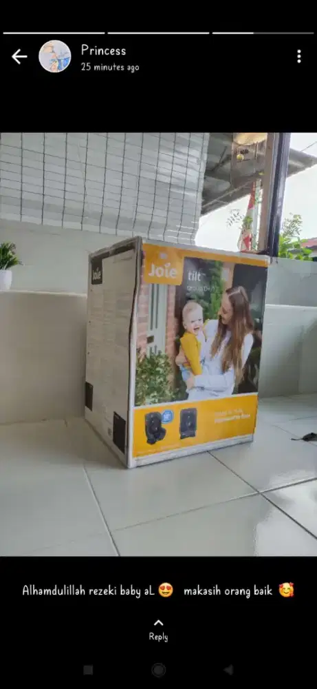 Car Seat Bayi / Tempat Duduk Bayi Di Mobil 0 sd 1 Tahun