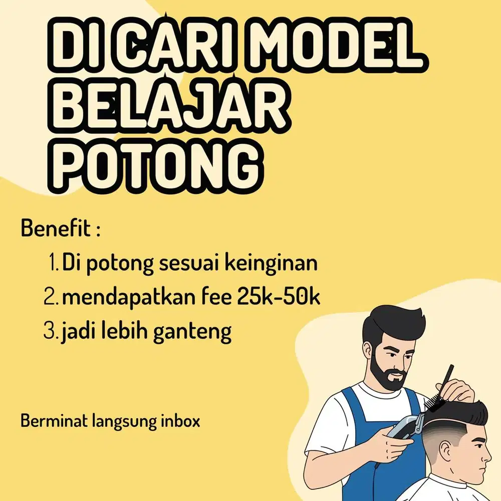 Di cari model potong di bayar 25k-50k