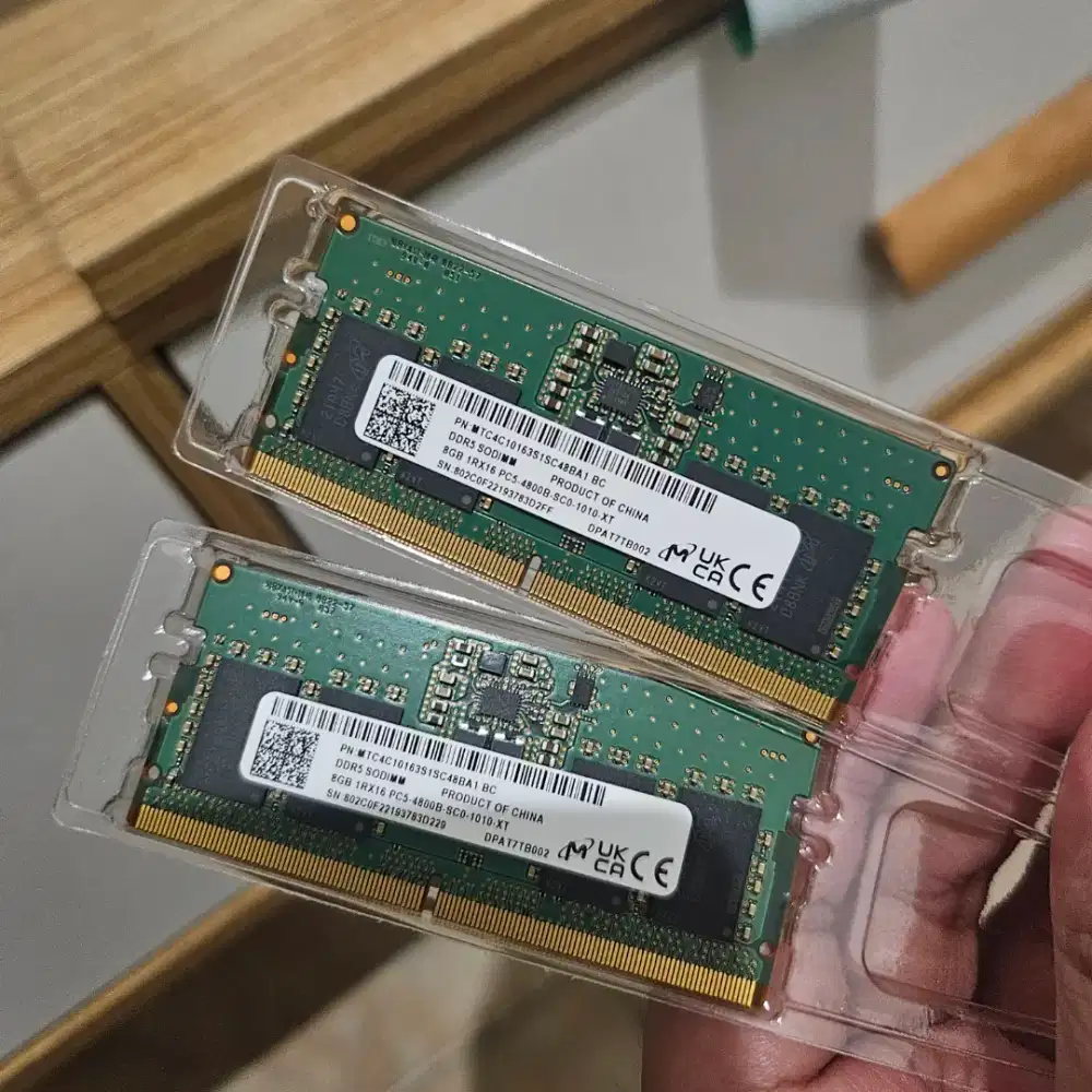 SODIMM DDR5 16GB (8+8) 4800 RAM Laptop