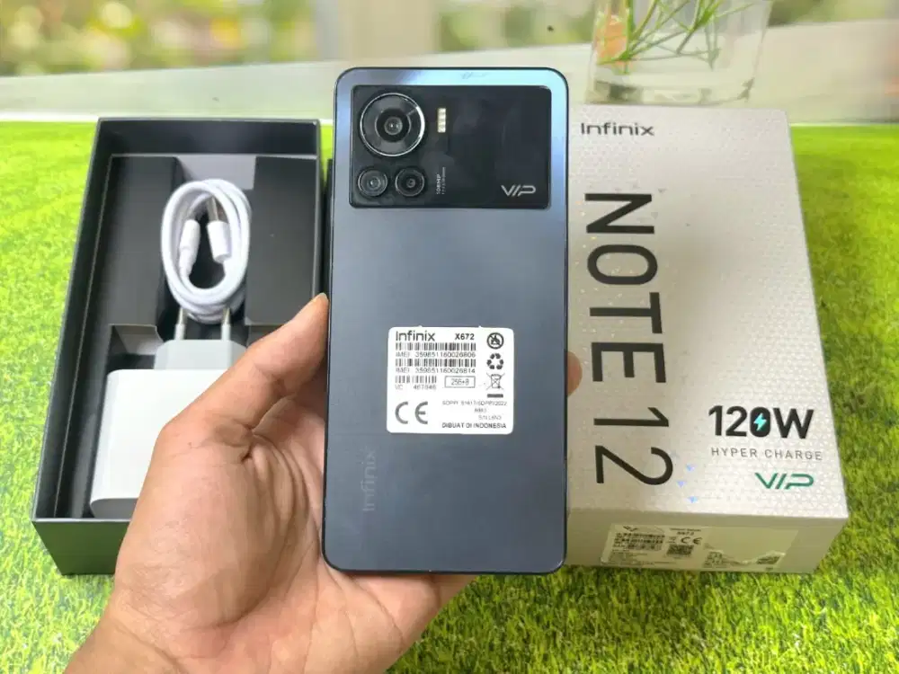 Infinix NOTE 12 VIP NFC 8/128 mulus fullset