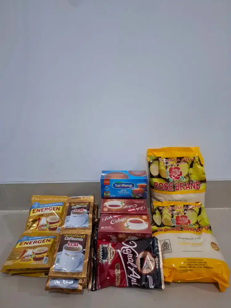 Sembako Murah: Gula, Teh, Kopi, Energen