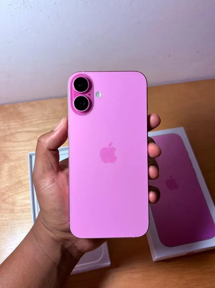 iPhone 16 Plus 128GB Pink Inter All Op | Mulus BH 100% Original