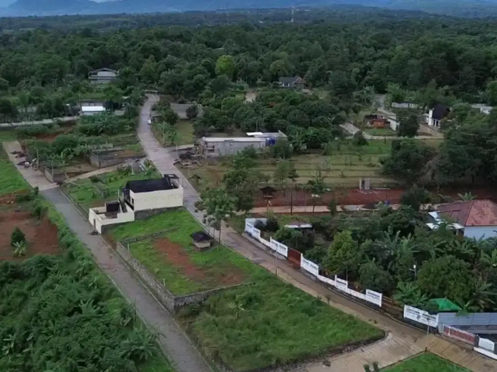 luas dan mureah! kavling villa di puncak cuma 60JT an