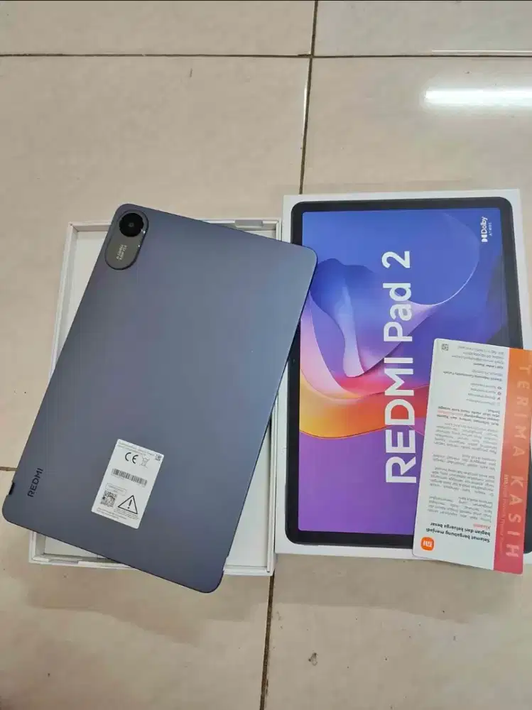 Redmi Pad 2 RAM 4/128GB Fullset Super Like New