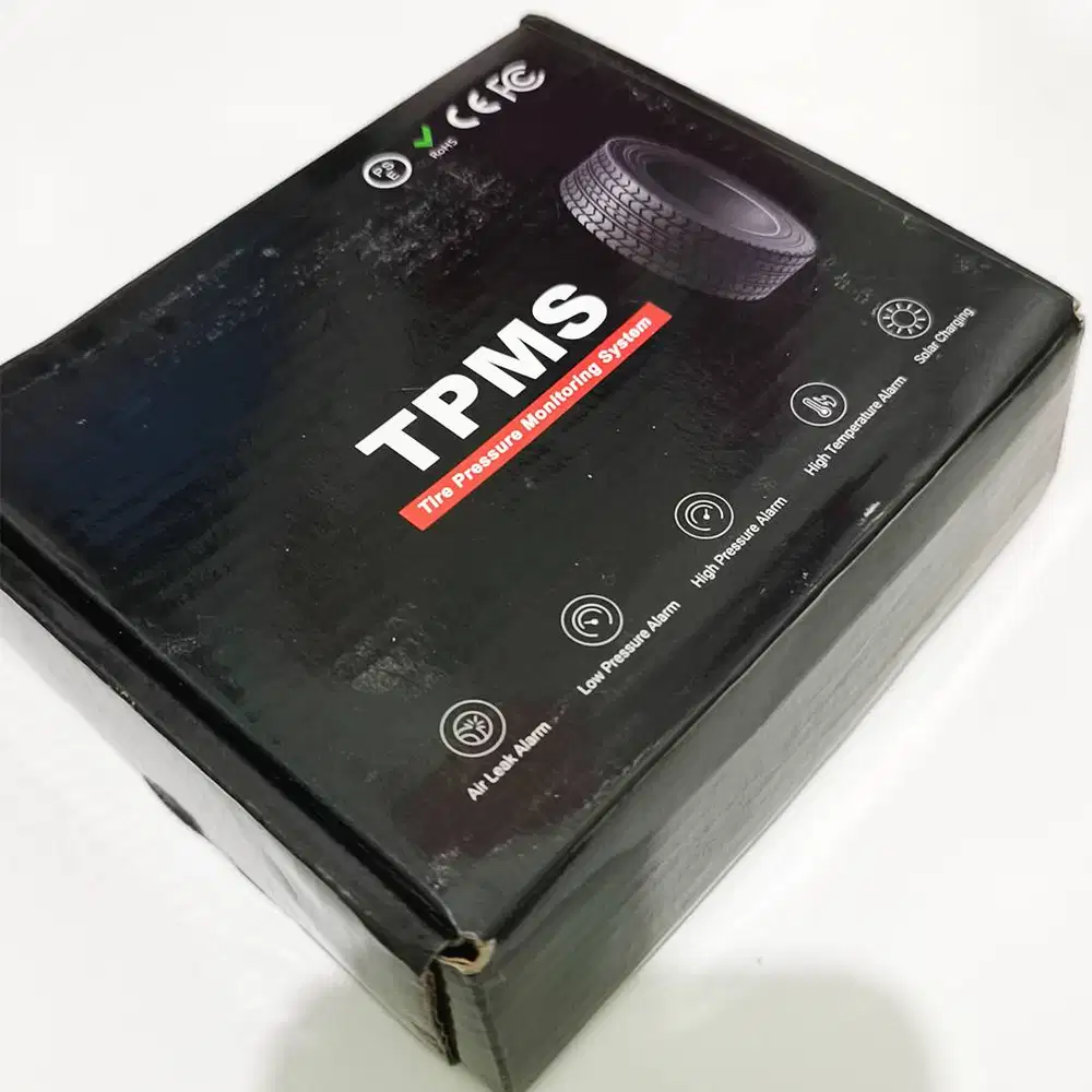 TPMS Sensor Tekanan Ban Mobil Wireless LCD Universal 4 Sensor