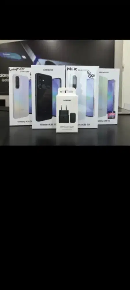 Samsung galaxy A36 5G 8/256 + adaptor charger