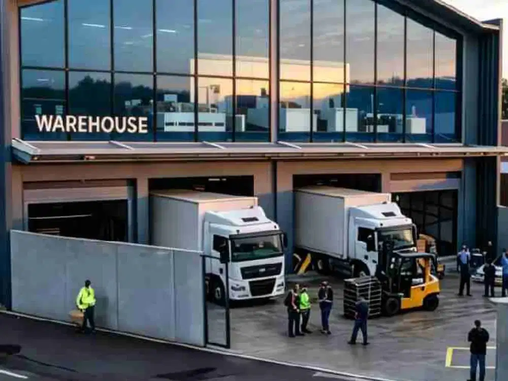 dijual gudang tanah industri 1260 m2