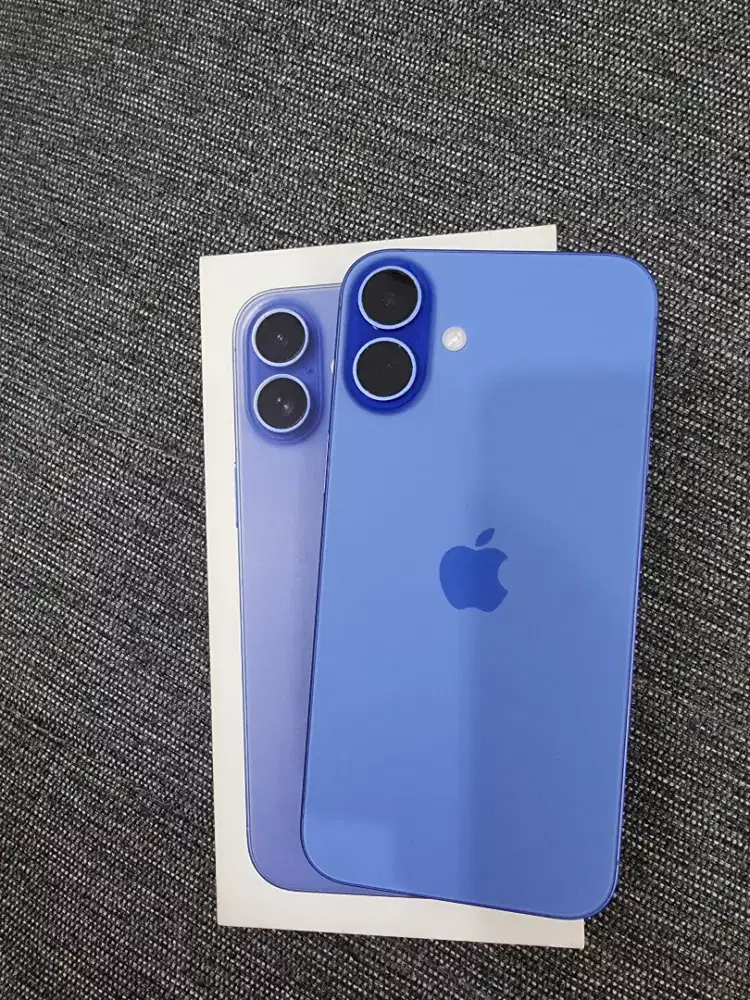 Iphone 16plus 128GB ibox mulus lengkap