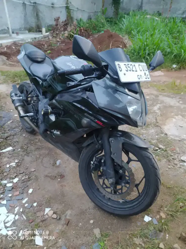 Ninja 250fi 2016 lengkap hidup low km