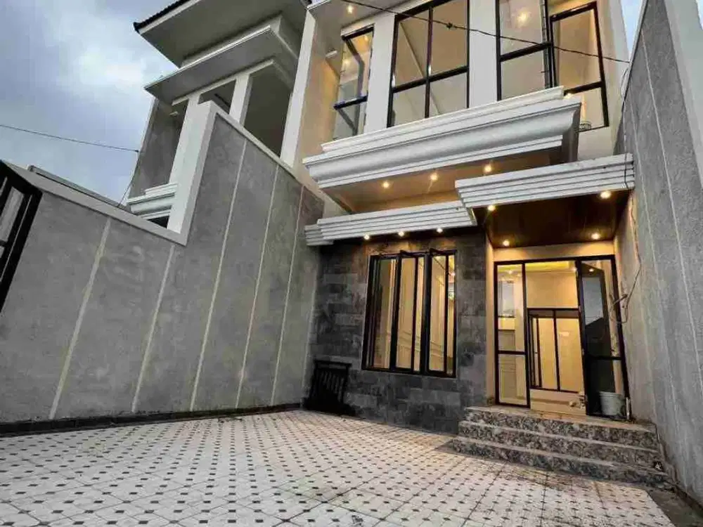 Greenlake Wonorejo Baru Gress ‼️Rumah 2 Lantai Minimalis Rungkut Akses Merr